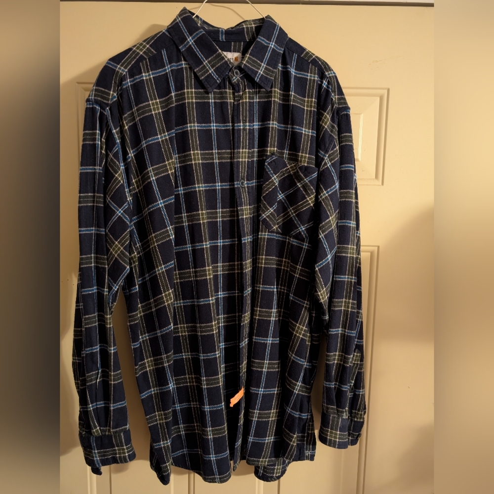 Men's Carhartt Flannel Shirt Size XL